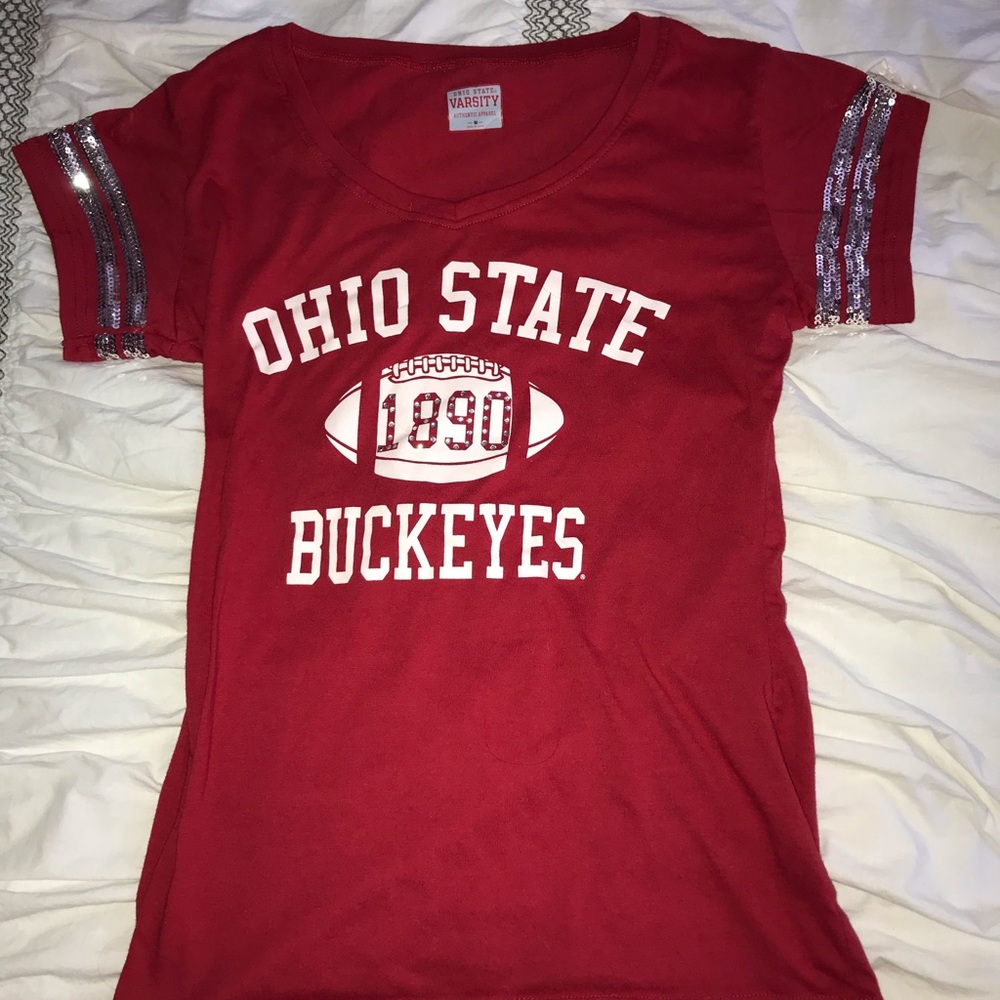 Ohio State Buckeyes Woman’s V-Neck T-Shirt